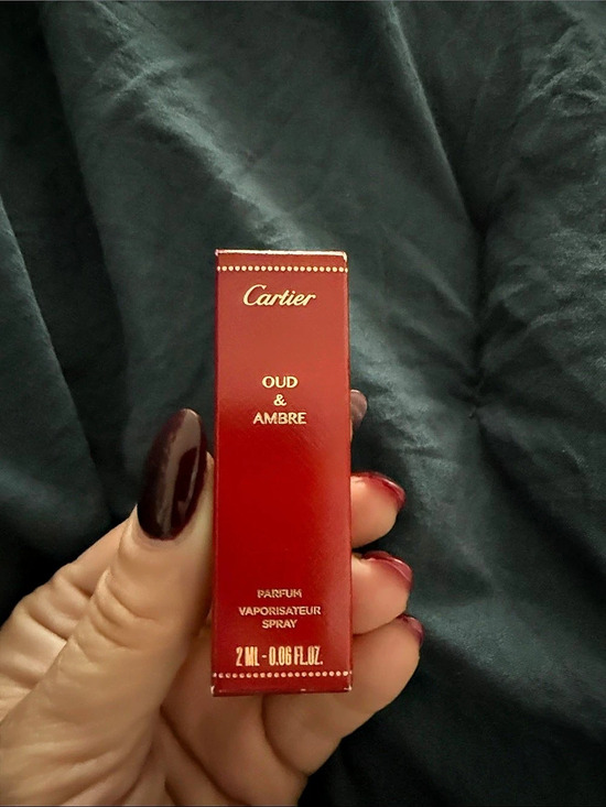 Cartier Other - Cartier Oud & Ambre Parfum Spray Red NWT